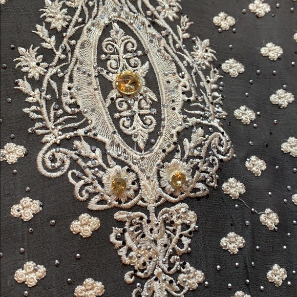 Chiffon Pakistan Indian Salwar Kameez - Picture 3 of 7